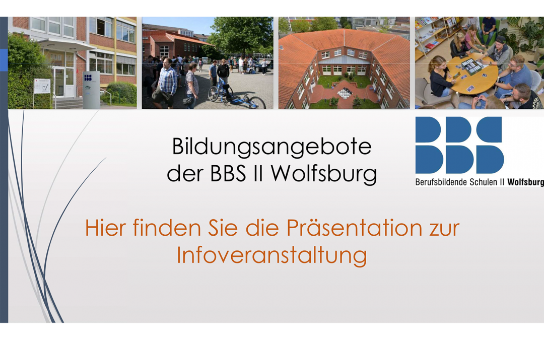 Bildungsangebote der BBS II Wolfsburg