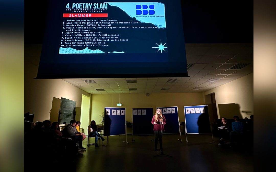 Erfolgreicher vierter Poetry Slam an der BBS II