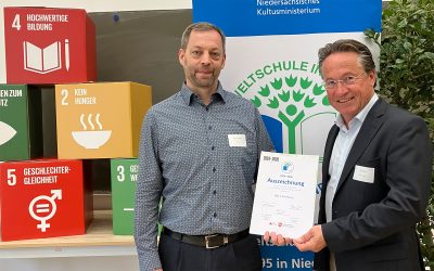 BBS&nbsp;II Wolfsburg erneut als INA/USE-Schule ausgezeichnet